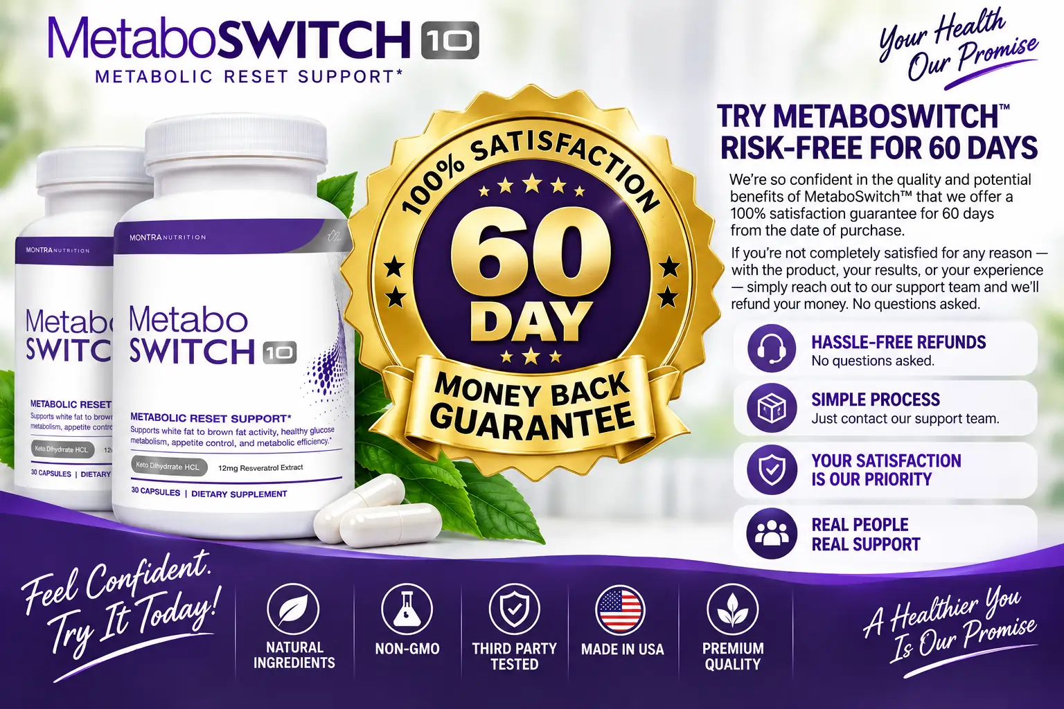 60-day money-back guarantee badge